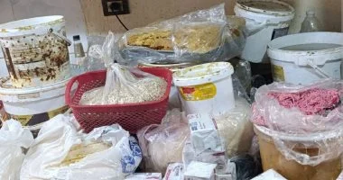 ضبط مخبز يستخدم مواد غذائية فاسدة في بورسعيد