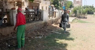 محافظ أسيوط يحول موقع مخالفات بالوليدية إلى مساحة خضراء