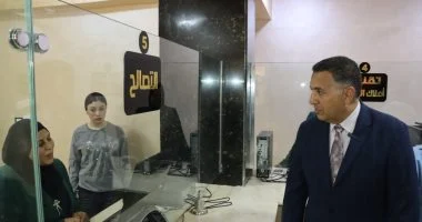 محافظ القليوبية يفتتح أعمال تطوير المركز التكنولوجي بقرية ميت حلفا بقليوب