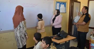 مدير تعليم جنوب سيناء تتابع البرنامج العلاجي لمهارات القراءة والكتابة بالطور