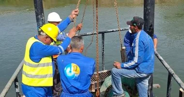 مياه كفر الشيخ تكثف أعمال الصيانة بمحطات سيدي غازي استعداداً للصيف