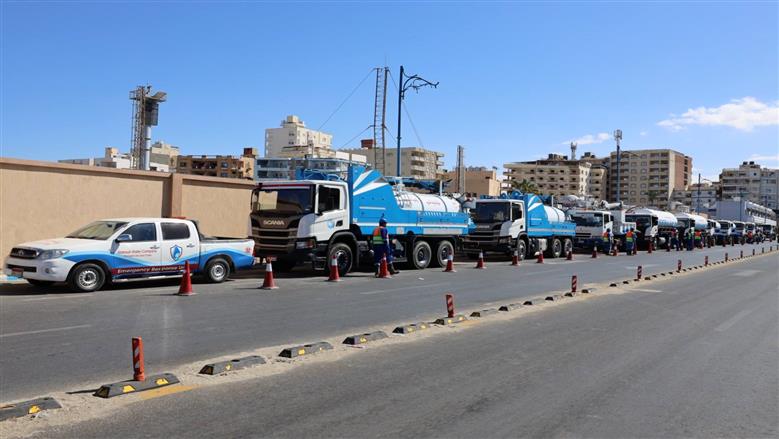 مياه مطروح تنفي زيادة أسعار سياراتها وتسيطر على تسريب محطة المعالجة