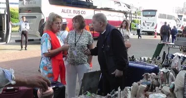 ميناء الإسكندرية يستقبل سفينة سياحية على متنها 1300 راكب