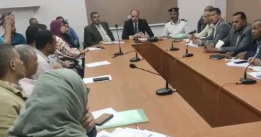 نائب محافظ الوادي الجديد ينسق لبدء تنفيذ الموجة 29 لإزالة التعديات