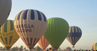إلغاء رحلات البالون الطائر في الأقصر بسبب سوء الأحوال الجوية