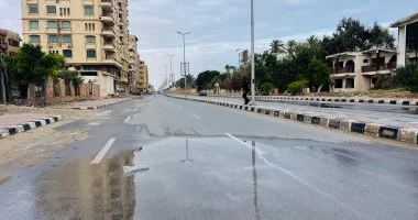 أمطار خفيفة وأجواء غائمة على مدن شمال سيناء