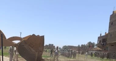 إزالة 31 حالة تعدٍ على أراضٍ زراعية وأملاك الدولة بمركز قوص وقنا
