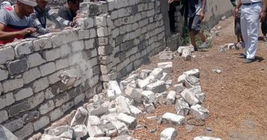 إزالة 5 حالات تعدٍ على الأراضي الزراعية جنوب بورسعيد