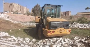 إزالة 8 حالات تعد على أراضٍ زراعية وأملاك الدولة بمركز سوهاج