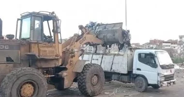 إزالة أوكار النباشين ورفع 123 طن مخلفات بحيي المنتزه والجمرك بالإسكندرية
