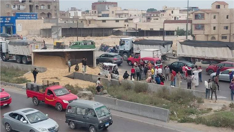 إصابة 5 أشخاص بحادث تصادم مروع بالطريق الصحراوي بالإسكندرية