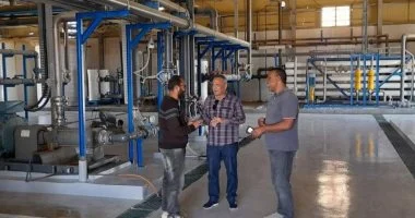 استمرار أعمال تطوير محطة تحلية المياه في حلايب بالبحر الأحمر