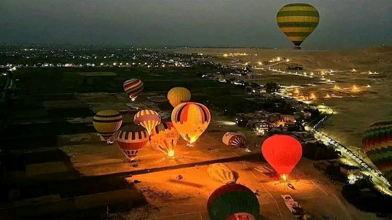الأقصر: إيقاف رحلات البالون الطائر 3 أشهر بسبب حرارة الصيف حفاظًا على السلامة