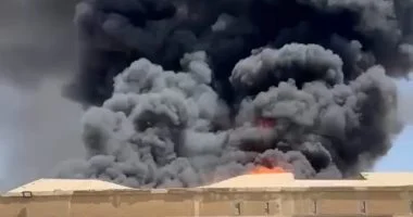 الحماية المدنية بالغربية تسيطر على حريق شونة كتان في زفتى