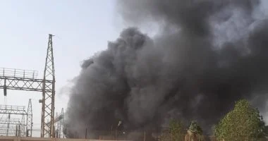السيطرة على حريق بمحطة كهرباء في نصر النوبة بأسوان