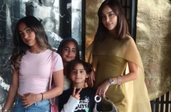بسمة بوسيل تخطف الأنظار في حفل عيد ميلاد ابنتها آمايا بمشاركة تامر حسني