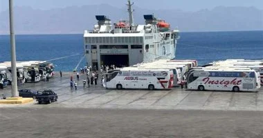 تداول 14 ألف طن بضائع و790 شاحنة بموانئ البحر الأحمر