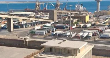 تداول 17 ألف طن بضائع و1029 شاحنة بموانئ البحر الأحمر