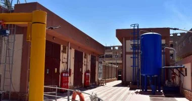 تشغيل محطة صرف صحي حاجر مشطا في طهطا بسوهاج لخدمة 40 ألف مواطن