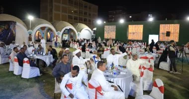 جامعة أسوان تشارك في حفل تجهيز 52 عروساً بنصر النوبة