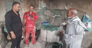 حملات تفتيشية لضبط الأسواق والمخابز بمركز باريس في الوادي الجديد