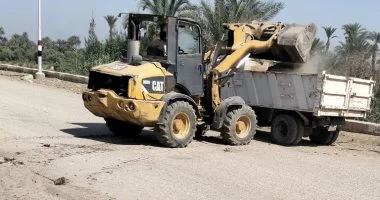 حملات نظافة ورفع إشغالات بمركزي إطسا ويوسف الصديق بالفيوم