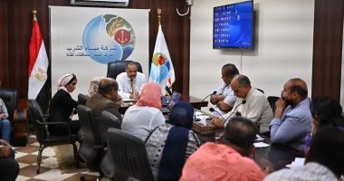رئيس مياه القناة يوجه بتكثيف الرقابة على جودة مياه بورسعيد