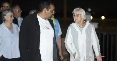 سياحة بني سويف تستقبل فوجاً ألمانياً بممشى كورنيش النيل