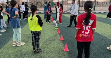 شباب جنوب سيناء يستأنف تدريبات مشروع ألف بنت ألف حلم برأس سدر