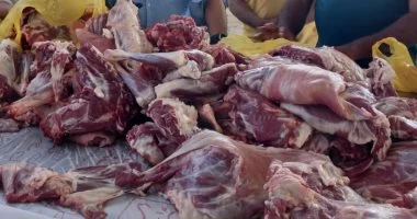 ضبط طن لحوم مذبوحة خارج المجازر بمدينة العبور ضمن حملة لبيطري القليوبية