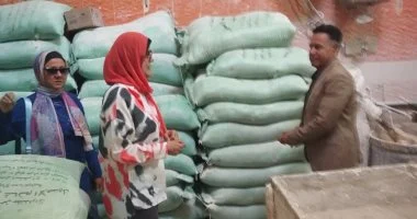 ضبط طن ونصف دقيق مدعم قبل بيعها بالسوق السوداء في الإسماعيلية