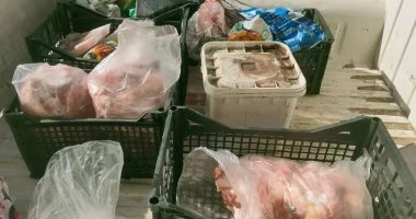 ضبط نصف طن لحوم ومصنعات غير صالحة للاستهلاك بحي شرق شبرا الخيمة