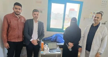 طب دمياط تنظم قافلة طبية مجانية لقرية البصارطة ضمن العيد القومي