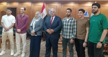 طلاب هندسة كفر الشيخ يحصدون المركز الأول عالمياً في مسابقة تكنولوجية
