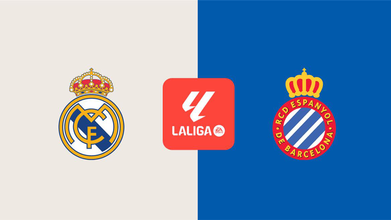القنوات الناقلة لمباراة ريال مدريد اليوم ضد إسبانيول وتفاصيل ترتيب الفريقين
