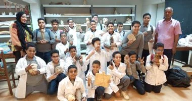 متحف الأقصر ينظم ورشة تعليمية لتدريب الطلاب على اكتشاف الآثار