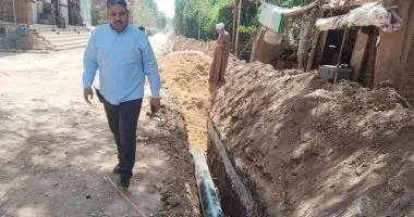 محافظ أسيوط يتابع إحلال وتجديد خط مياه الشرب بساحل سليم