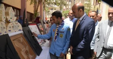 محافظ أسيوط يشهد تخريج طلاب التربية الخاصة ويفتتح معرض تراثنا بأيدينا