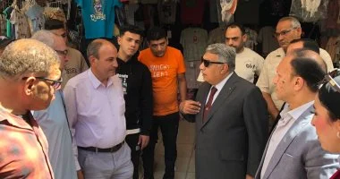 محافظ الدقهلية يوجه بمراجعة إجراءات السلامة بسوق الخواجات في المنصورة