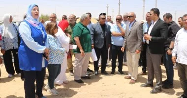 محافظ السويس يتفقد أعمال إنشاء مركز إيواء للكلاب الضالة بالمحافظة