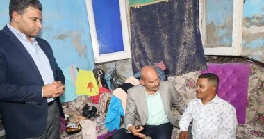 محافظ السويس يوجه بحل مشكلة مواطن من ذوي الهمم بحي السويس