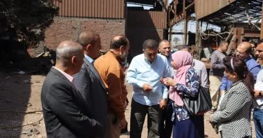 محافظ القليوبية يتفقد منطقة العكرشة الصناعية بالخانكة لبحث تطويرها وتحويلها لمركز واعد