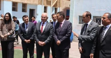 محافظ القليوبية يفتتح تطوير مدرسة الصداقة المصرية الأذربيجانية بالعبور