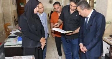 محافظ المنوفية يتفقد المركز التكنولوجي بسرس الليان ويتابع الخدمات الصحية بشبين الكوم