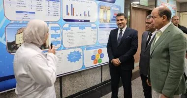 محافظ المنيا يفتتح وحدة مناظير الجهاز الهضمي بسمالوط التخصصي
