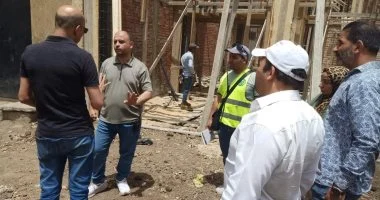 مياه القليوبية تضبط وصلات مياه مخالفة بمركز شبين القناطر