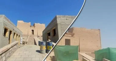 وزارة الآثار توقف أعمال الإنشاءات بمحيط معبد كلابشة في أسوان