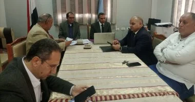 وكيل تعليم كفر الشيخ يناقش استعدادات امتحانات نهاية العام الدراسي