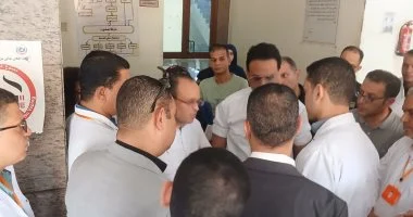 وكيل صحة سوهاج ومساعد الوزير يتفقدان المستشفيات العامة والمركزية بالمحافظة